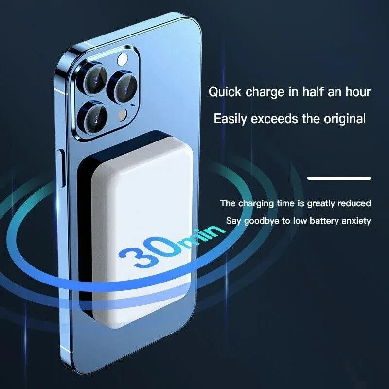 10000Mah Power Bank Magnetic Pack Wireless Charger for Iphone 17/16/15/14/13