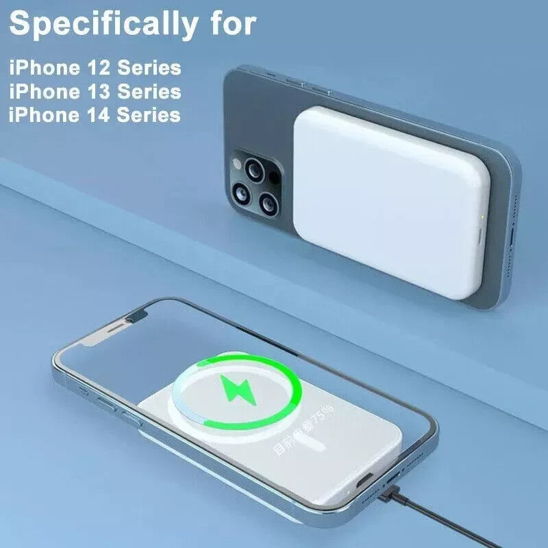 10000Mah Power Bank Magnetic Pack Wireless Charger for Iphone 17/16/15/14/13
