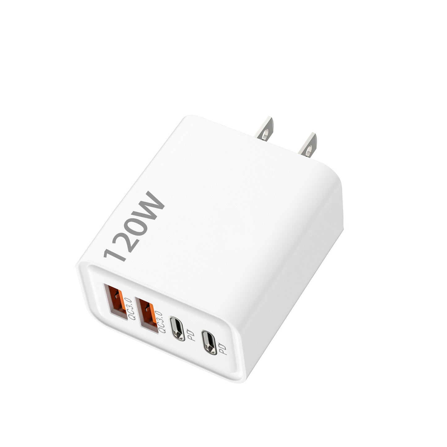 120W Multi-Port Fast Charger for Smartphones