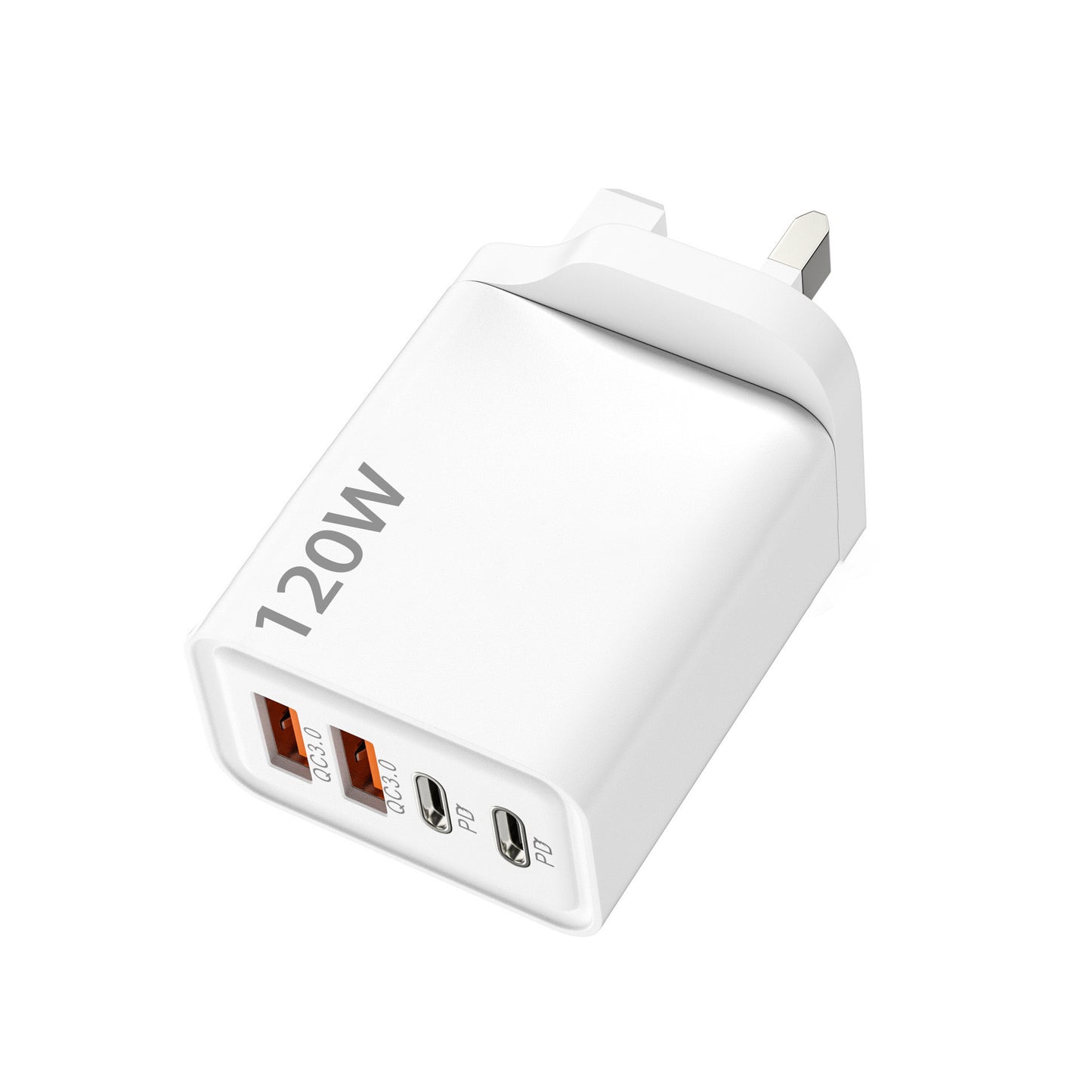 120W Multi-Port Fast Charger for Smartphones