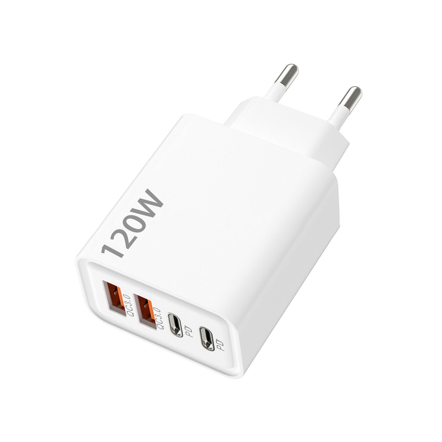 120W Multi-Port Fast Charger for Smartphones