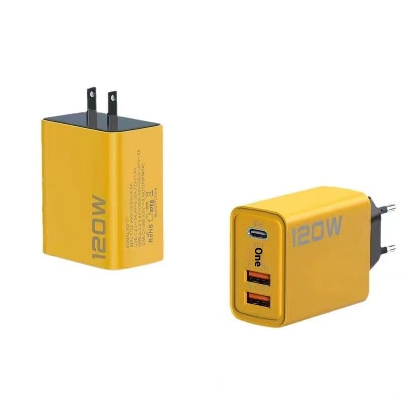 120W Multi-Port Fast Charger for Smartphones